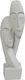Espiel Decorative Statuette made of Plaster in Grey 30cm 1pcs