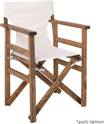 Woodwell Ramă Pentru Scaun De Regizor Din Lemn 60x51x85cm Maro