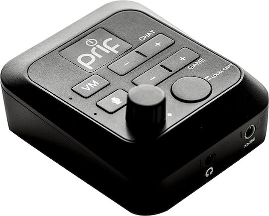 Prif MixSonic 1 Amplified Lan Ready Sound Mixer Portable Analog Headphone Amplifier with USB