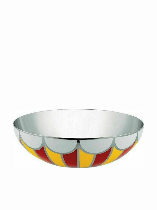 Alessi Circus Διακοσμητικό Μπωλ Μεταλλικό Πολύχρωμο 32x32x10cm