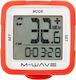 M-Wave XIV Silicone Wireless Bike Counter