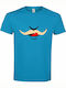 T-shirt Unisex " Kinky Lover ", Aqua