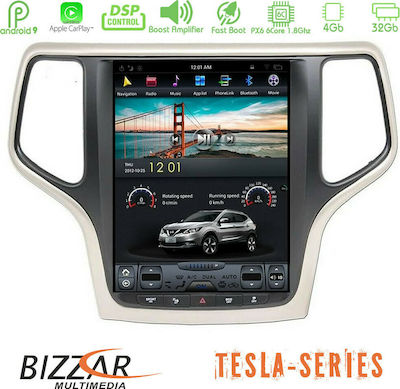 Bizzar Car Audio System for Jeep Grand Cherokee / Cherokee 2012-2019 (Bluetooth/USB/WiFi/GPS/CD) with Touch Screen 10.4"