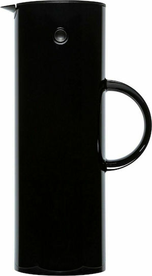 Stelton EM77 Jug Thermos Bottle Plastic 1L Black