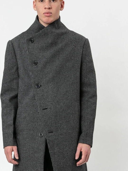 Religion Noirex Men's Coat Charcoal