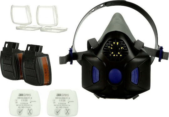 3M Маска Половин лице с филтри Secure Click HF-803SD