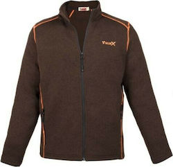 VikinX VikinX Troels Ζακέτα Fleece Καφέ