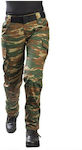 Survivors Γυναικείο Military Pants Greek Camouflage in Khaki Color 00571