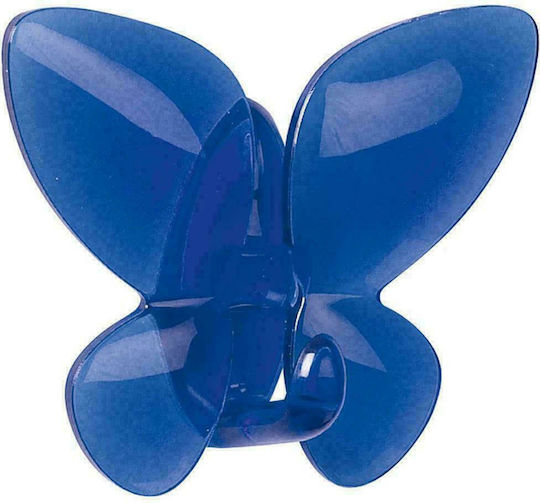Dimitracas Mariposa Cârlig de Baie Simplu ​8x6.5cm Albastru