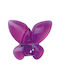 Dimitracas Mariposa Single Wall-Mounted Bathroom Hook ​8x6.5cm Purple