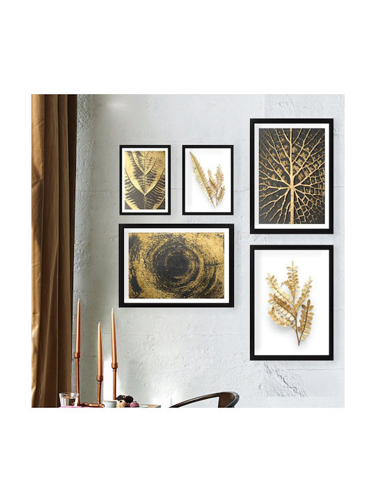 Pakketo PWF-0488 Fivefold Painting Wooden 34x44cm