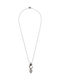 Diesel Gold Plated Steel Necklace with Personalization Black