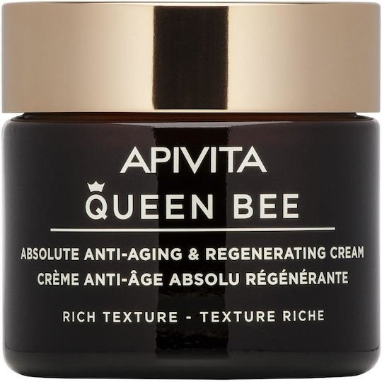Apivita Queen Bee Absolute Anti Aging & Regenerating Rich Cream Face Day 50ml