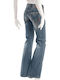High Rise Women's Jean Pants Flared