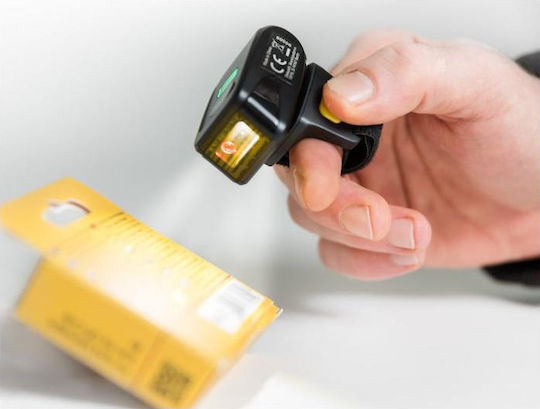 DeLock Scanner de inele Wireless cu capacitate de citire a codurilor de bare 2D și QR