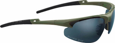 Swiss Eye Shooting Glasses Apache Set of 3 Lenses with Anti-Scratch Coating, Anti-Glare & UV Protection Green