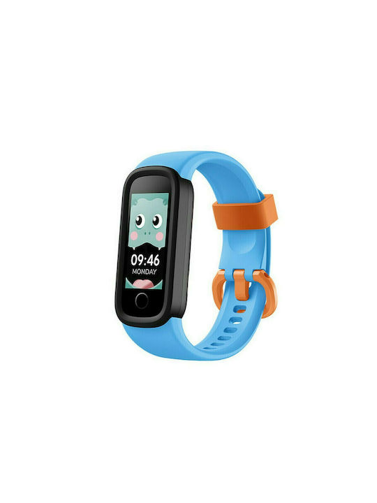 Kiddoboo Smart Band Παιδικό Smartwatch με Λουράκι από Καουτσούκ/Πλαστικό Γαλάζιο