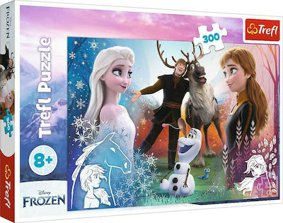 Детски Пъзел Frozen за 8++ Години 300бр Trefl