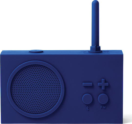 Lexon Tykho 3 Portable Radio Rechargeable with Bluetooth Blue