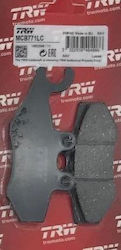 TRW Tampoane Plăcuțe De Frână Pentru Motociclete F418 Tampoane Plăcuțe De Frână Pentru Motociclete Pentru Piaggio Medley 150 / X7 / MP3 / X8