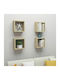 Wall Shelves Sonoma 4 Pieces 30x15x30cm