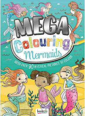 Bookoli Limited Colouring Mermaids Colouring Block