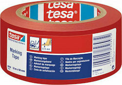 Tesa 60760 Marking Tape Red L33m