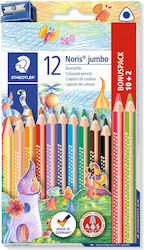 Staedtler Noris Jumbo Σετ 12 χρώματα Staedtler Noris Jumbo Σετ 12 χρώματα