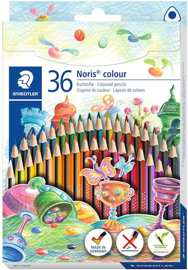 Staedtler Noris Color Farbstift-Set 36Stück Packung von 1 Verpackungen
