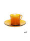 Duralex Lys Becher Glas Orange 180ml 6Stück