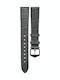 Hirsch Louisianalook Δερμάτινο Λουράκι Γκρι 18mm