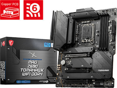 MSI MAG Z690 Tomahawk WIFI DDR4 Motherboard ATX με Intel 1700 Socket