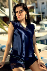 Dkaren Skaylor Sexy Σετ Εσωρούχων Navy