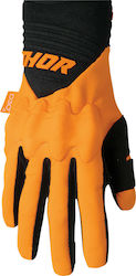 Thor MX Rebound Summertime Μotocross Gloves Fluorescent Orange/Black