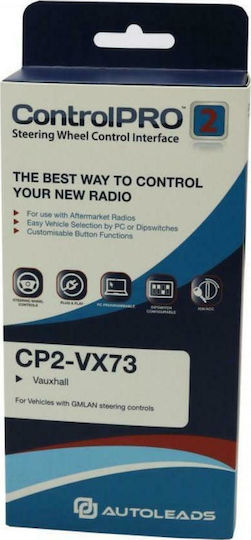 Autoleads Αντάπτορας Χειριστηρίων Τιμονιού Αυτοκινήτου για Chevrolet / Vauxhall