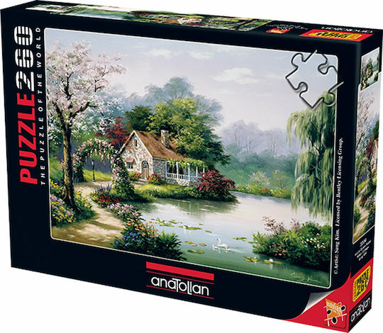 Παιδικό Puzzle Άνοιξη στο Χωριό απο την Sung Kim για 8+ Ετών 260pcs Anatolian