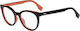 Fendi Rame Ochelari Pentru Femei Acetat Negru FF 0159 U4S
