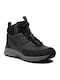 Leather Women's Ankle Boots Gray