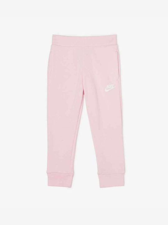 Nike Παιδικό Παντελόνι Φόρμας Ροζ