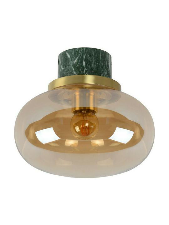 Lucide Lightning Lorena Modern Glass Ceiling Light with Socket E27 23pcs Green