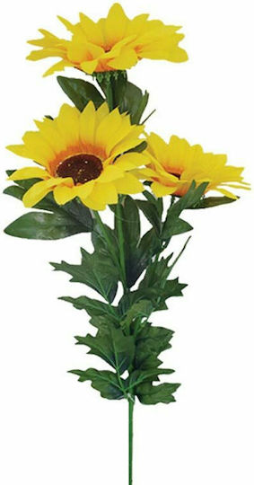 Artificial Decorative Branch Heliotropium Yellow 80cm Marhome