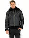 Schott LC1259 Men's Winter Leather Jacket Black