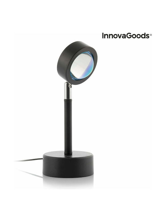 InnovaGoods Sulam Διακοσμητικό Φωτιστικό Sunset LED σε Μαύρο Χρώμα