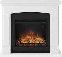 Tagu Helmi Επιδαπέδιο Ηλεκτρικό Τζάκι 1500W 107.2x95.2cm Λευκό