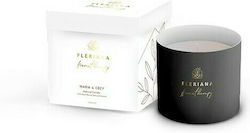 Fleriana Aromatic Soy Candle in Jar Warm & Cozy