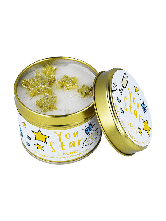 Bomb Cosmetics Αρωματικό Κερί σε Βάζο με Άρωμα You Star 243gr