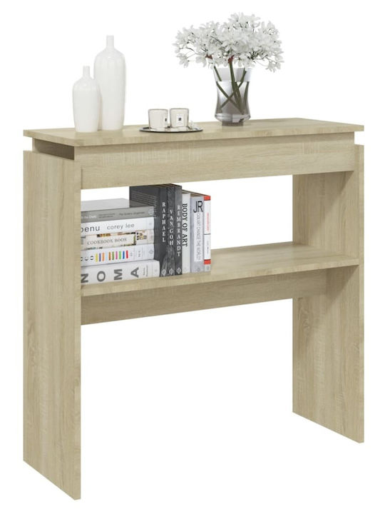 Wooden Console Table Sonoma L80xW30xH80cm