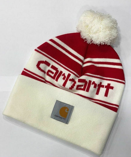 Knitted Beanie Cap White