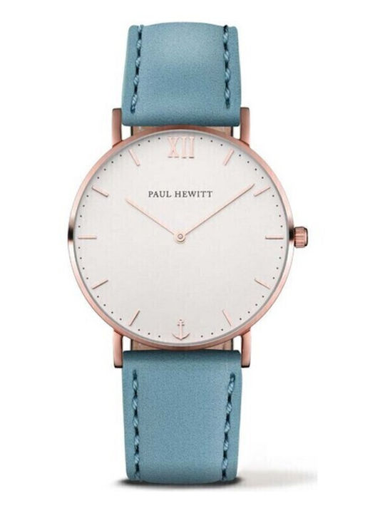 Paul Hewitt Uhr Batterie mit Lederarmband