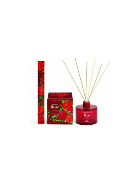 L' Erbolario Diffuser mit Duft Rosa purpurea 200ml